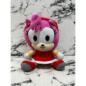 Amy Rose Sonic the Hedgehog Plush Doll Stuffed Toy Figure 5" Plush W7